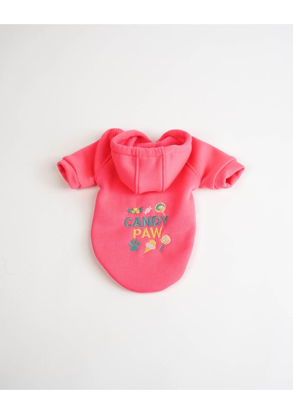 Köpek Kedi Hoodie Candy Paw