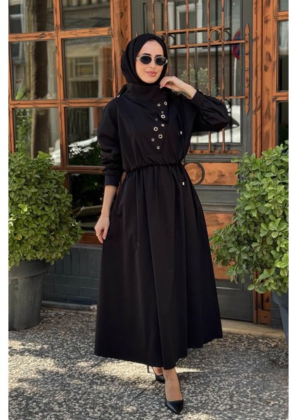 Elbise 2502-5016 Siyah