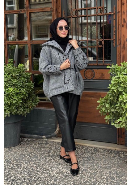 Kaban W-6896 Gri - Siyah