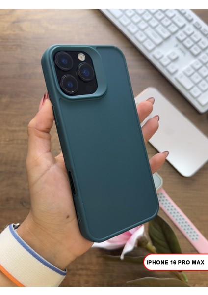 iPhone 16 Pro Max Uyumlu Kamera Korumalı Darbeye Dayanıklı Renk Atmayan Keep Silikon Kılıf