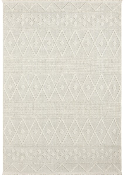 Loopy Krem Halı Salon Oturma Odası Çocuk Odası Yatak Odası Halısı 620