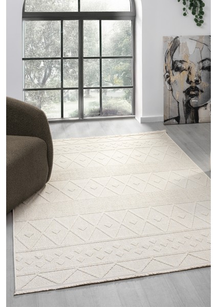 Loopy Krem Halı Salon Oturma Odası Çocuk Odası Yatak Odası Halısı 620 fiyatları