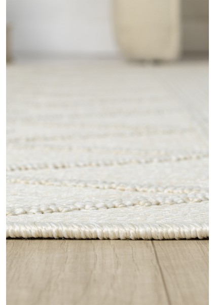 Loopy Krem Halı Salon Oturma Odası Çocuk Odası Yatak Odası Halısı 620 fırsatları