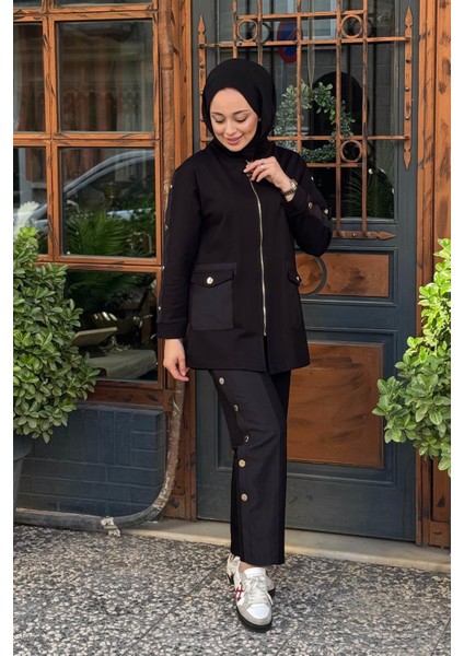 Pantolonlu Takım W-6870 Siyah