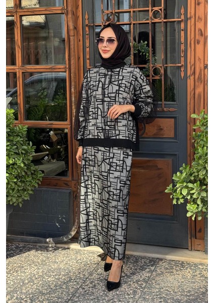 Etekli Takım W-6926 Siyah