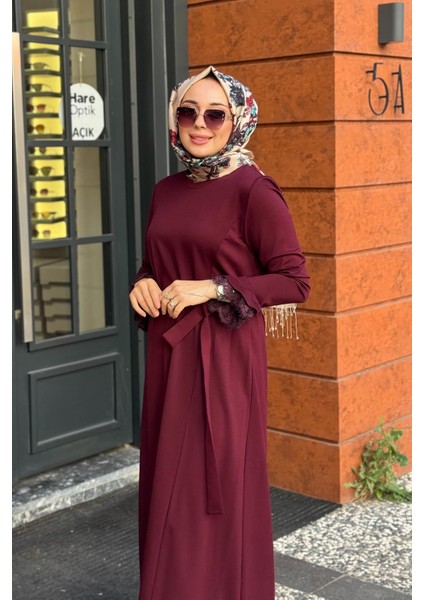 Elbise 38823 Bordo modelleri