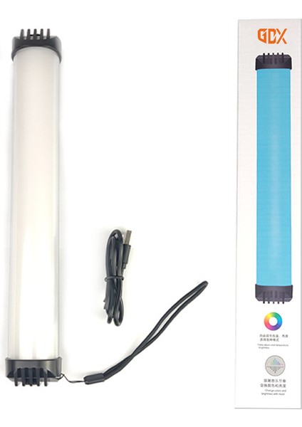 Tb-30 Iı Rgb LED Video ve Fotoğraf Tüp Dolgu Işık (Uzunluk: 30 Cm) modelleri