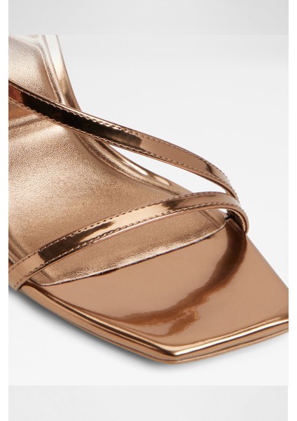 Scintilla Sandalet Yüksek Topuklu Sandalet Abiye Sandalet - Kahverengi indirimleri