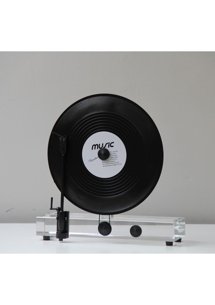 Cam Dekoratif Pikap | Vintage Plak Çalar Obje | Retro Masa Üstü Ev Dekoru GLR-FSB005 fiyatları