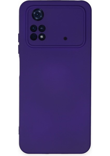 Poco M4 Pro 4g Içi Kadife Kaplı Esnek Silikon Kapak Ryc/ Nano Lansman