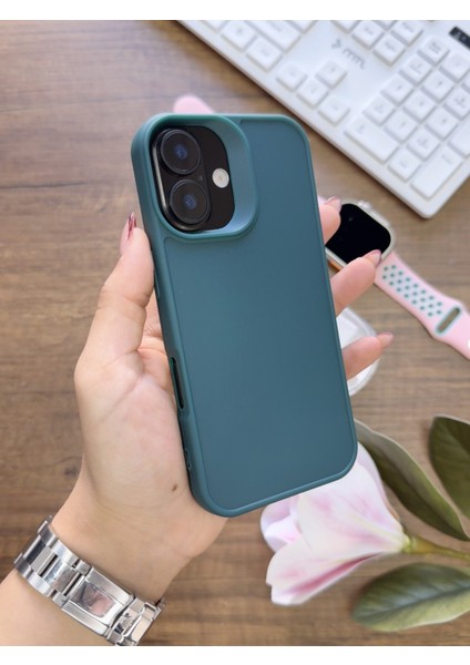 iPhone 16 Uyumlu Kamera Korumalı Darbeye Dayanıklı Renk Atmayan Keep Silikon Kılıf