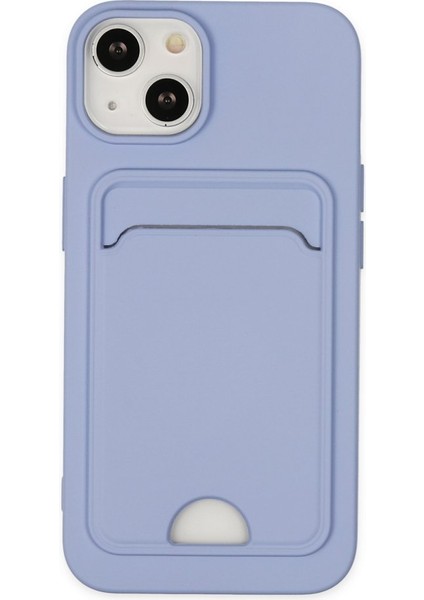 iPhone 14 Plus Kılıf Kart Hazneli Silikon Kapak Ryc/kelvin