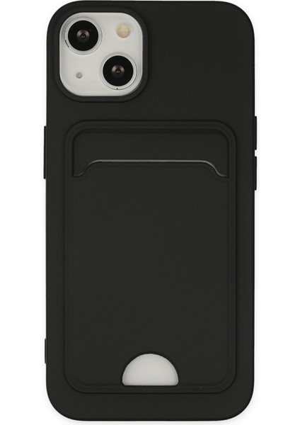 iPhone 14 Plus Kılıf Kart Hazneli Silikon Kapak Ryc/kelvin