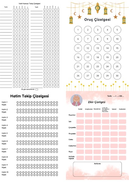 15 Yıl Içerikli Vakit Çizelge Defteri fiyatları