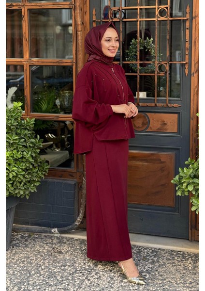 Elbise W-6952 Bordo fiyatları