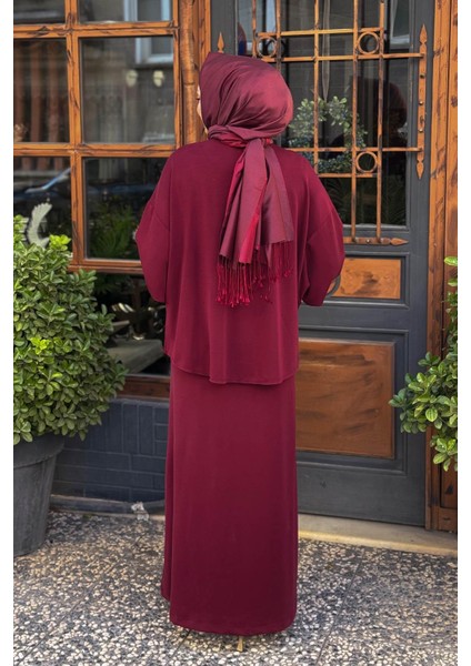 Elbise W-6952 Bordo fırsatları