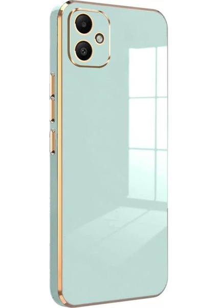 Samsung Galaxy A05 Kılıf Şık ve Parlak Silikon Kapak Ryc/volet