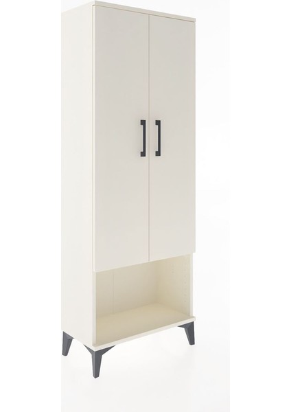 Arges Dolap 2 Raflı 2 Kapaklı Tek Askılı 60X30X163 Aytaşı-Aytaşı fiyatları