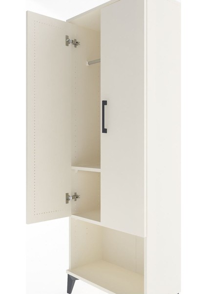 Arges Dolap 2 Raflı 2 Kapaklı Tek Askılı 60X30X163 Aytaşı-Aytaşı indirimleri