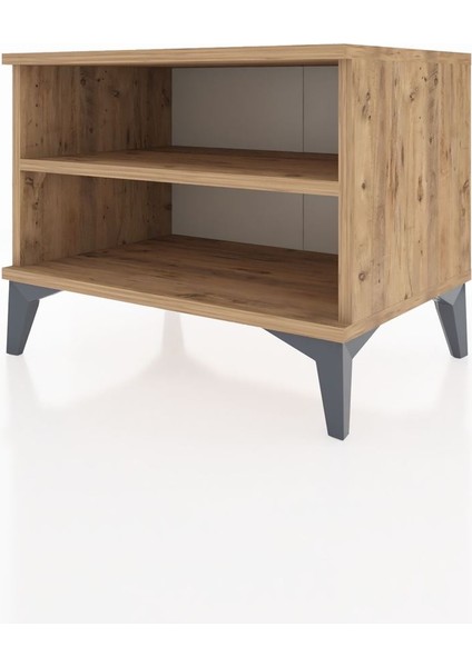 Hyperion Komodin Tek Raflı 60X44X48 Çam-Çam fırsatları