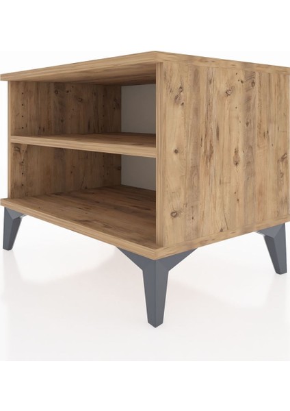 Hyperion Komodin Tek Raflı 60X44X48 Çam-Çam indirimleri