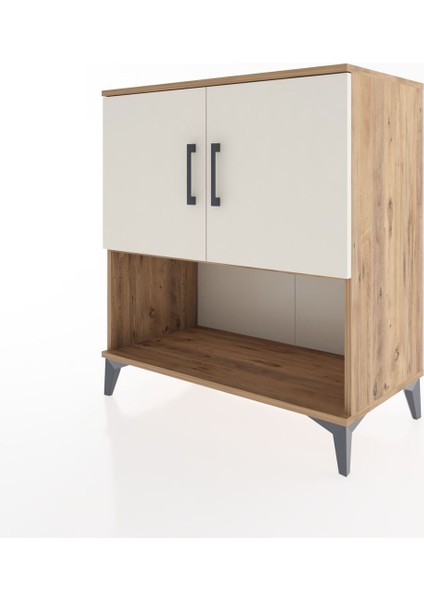 Hyperion Şifonyer Tek Raflı 2 Kapaklı 88X44X96 Çam-Aytaşı modelleri