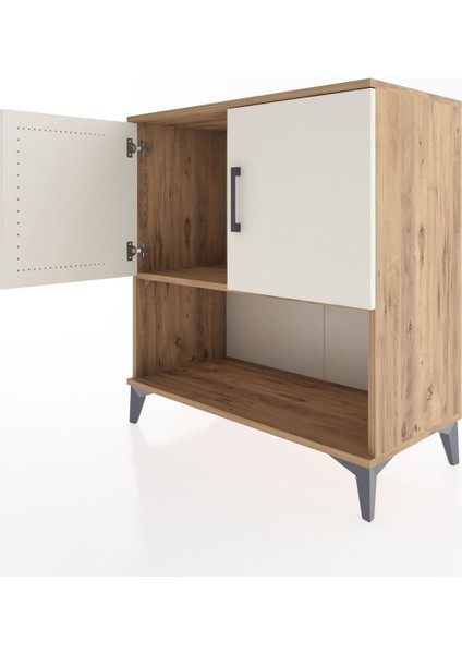 Hyperion Şifonyer Tek Raflı 2 Kapaklı 88X44X96 Çam-Aytaşı fırsatları
