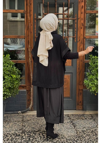 Nurcan Çetin Etekli Takım 25628 Siyah fırsatları