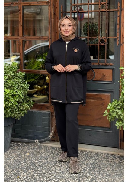 Fuat Gürşen Pantolonlu Takım 25K-4619 Siyah