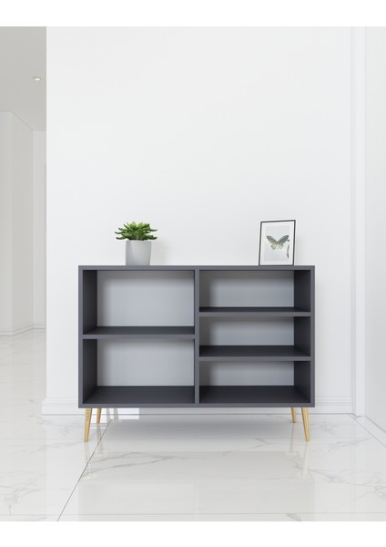 Inci Çok Amaçlı Konsol Dolap | Antrasit - Antrasit fırsatları