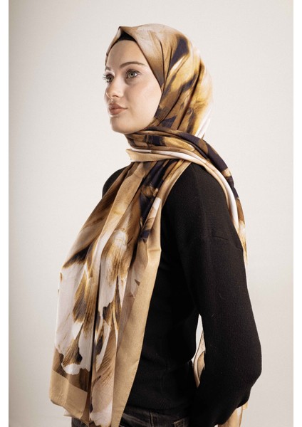 Desenli Pamuk İpek Şal Desen-3