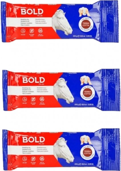 Seramık Hamuru Kahve 250 gr ( 3 Adet )