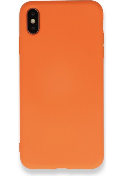 iPhone Xs Içi Kadife Kaplı Esnek Silikon Kapak Ryc/ Nano Lansman