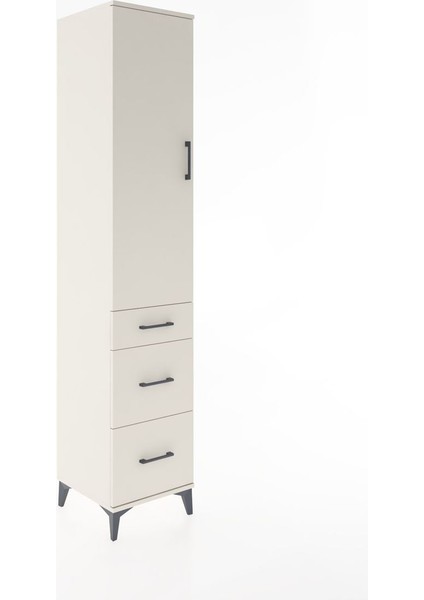 Hyperion Dolap 3 Raflı 3 Çekmeceli Tek Kapaklı 44X44X221 Aytaşı-Aytaşı fiyatları