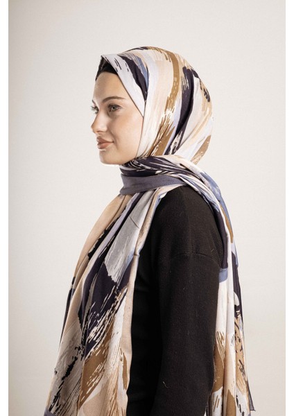 Desenli Pamuk İpek Şal Desen-4 fırsatları