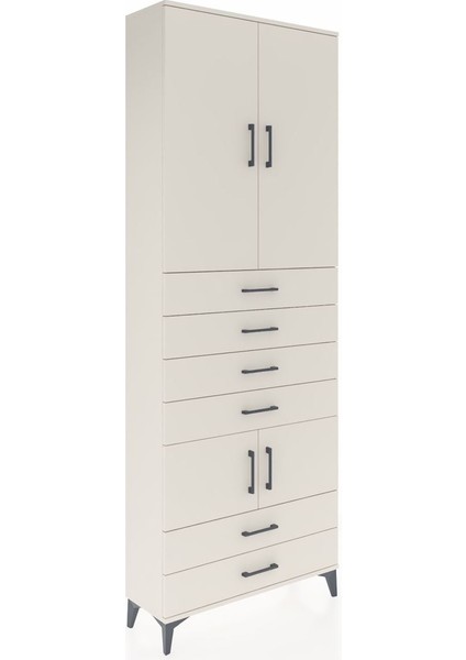 Arges Dolap 4 Raflı 6 Çekmeceli 4 Kapaklı 88X30X243 Aytaşı-Aytaşı fiyatları