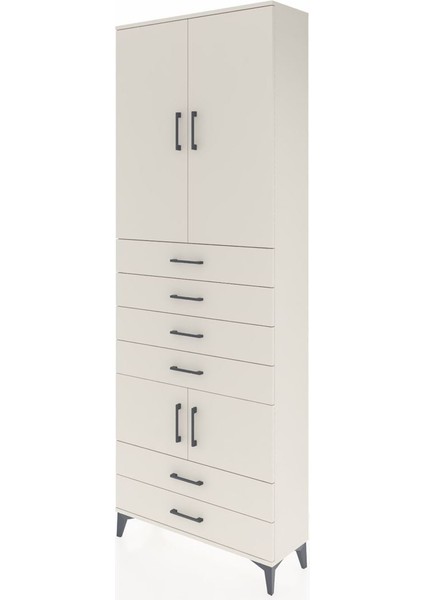 Arges Dolap 4 Raflı 6 Çekmeceli 4 Kapaklı 88X30X243 Aytaşı-Aytaşı modelleri