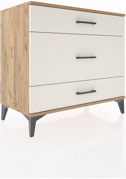 Hyperion Şifonyer 3 Çekmeceli 88X44X80 Çam-Aytaşı fiyatları