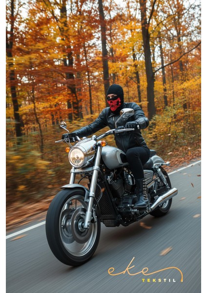 Unisex Baskılı Motorcu Termal Kar Maskesi fiyatları