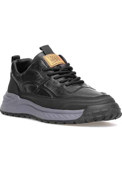 25K570-1 Erkek Hakiki Deri Klasik Sneaker Siyah fiyatları