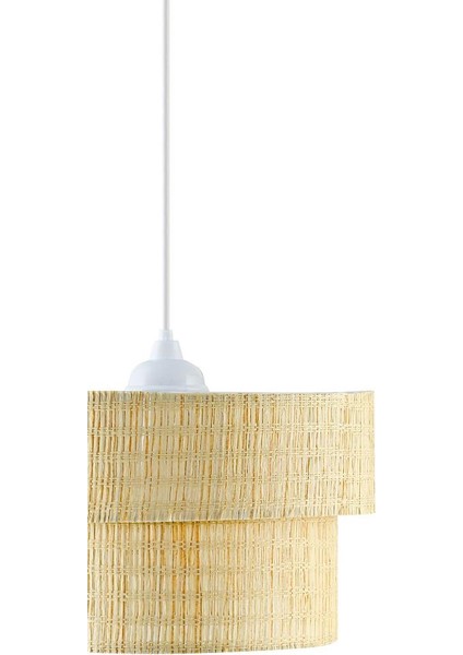 Rakkas Otantik Bambu Hasır Kaplama Pasta Sarkıt Yatak Odası Avize Salon Avize Yemek Odası fırsatları