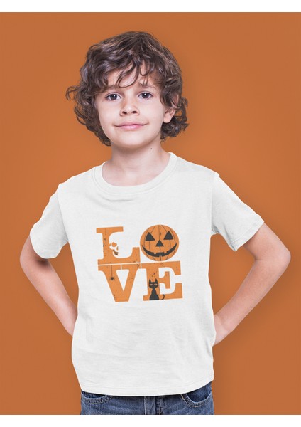 Halloween Love Cadılar Bayramı Çocuk Tişört T-Shirt fiyatları