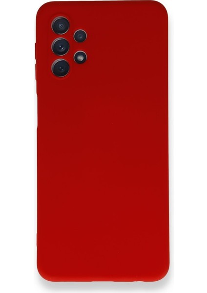 Samsung Galaxy A32 5g Içi Kadife Kaplı Esnek Silikon Kapak Ryc/ Nano Lansman