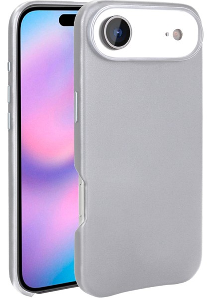 iPhone 17 Air Kılıf Magsafe Şarj Özellikli Pu Deri Görünümlü Kupra Premium Kapak