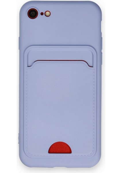 iPhone 8 Kılıf Kart Hazneli Silikon Kapak Ryc/kelvin