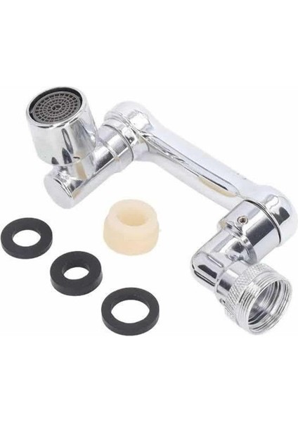 Döndürülebilir Musluk Mutfak Banyo Musluk Ucu Başlığı 4 Filtreli fırsatları
