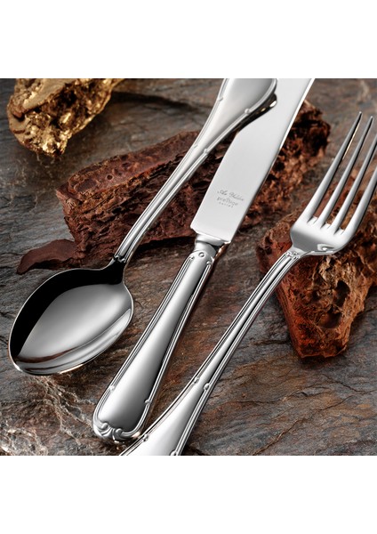 Tulip Antik Seri 89 Parça 12 Kişilik Çatal Kaşık Bıçak Takımı