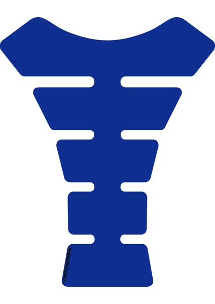 Plain Spine Blue Tankpad