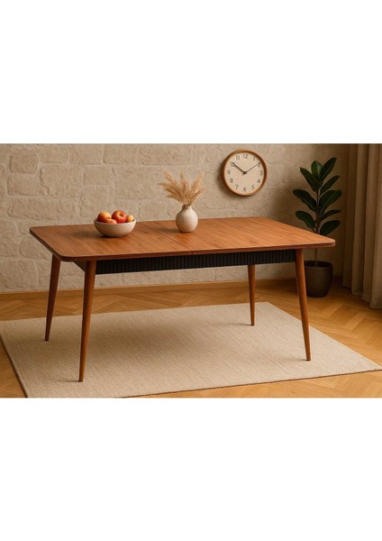 Açılır Kapanır Mutfak Masası Mdf Tablalı Gürgen Ayaklı Yemek Masası – 80×130 / 80×170 cm fiyatları