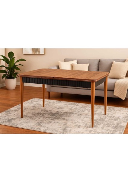 Açılır Kapanır Mutfak Masası Mdf Tablalı Gürgen Ayaklı Yemek Masası – 80×130 / 80×170 cm modelleri